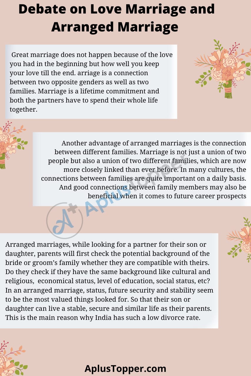 about love marriage