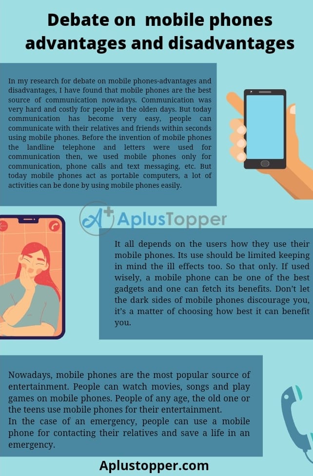 advantages and disadvantages of handphone