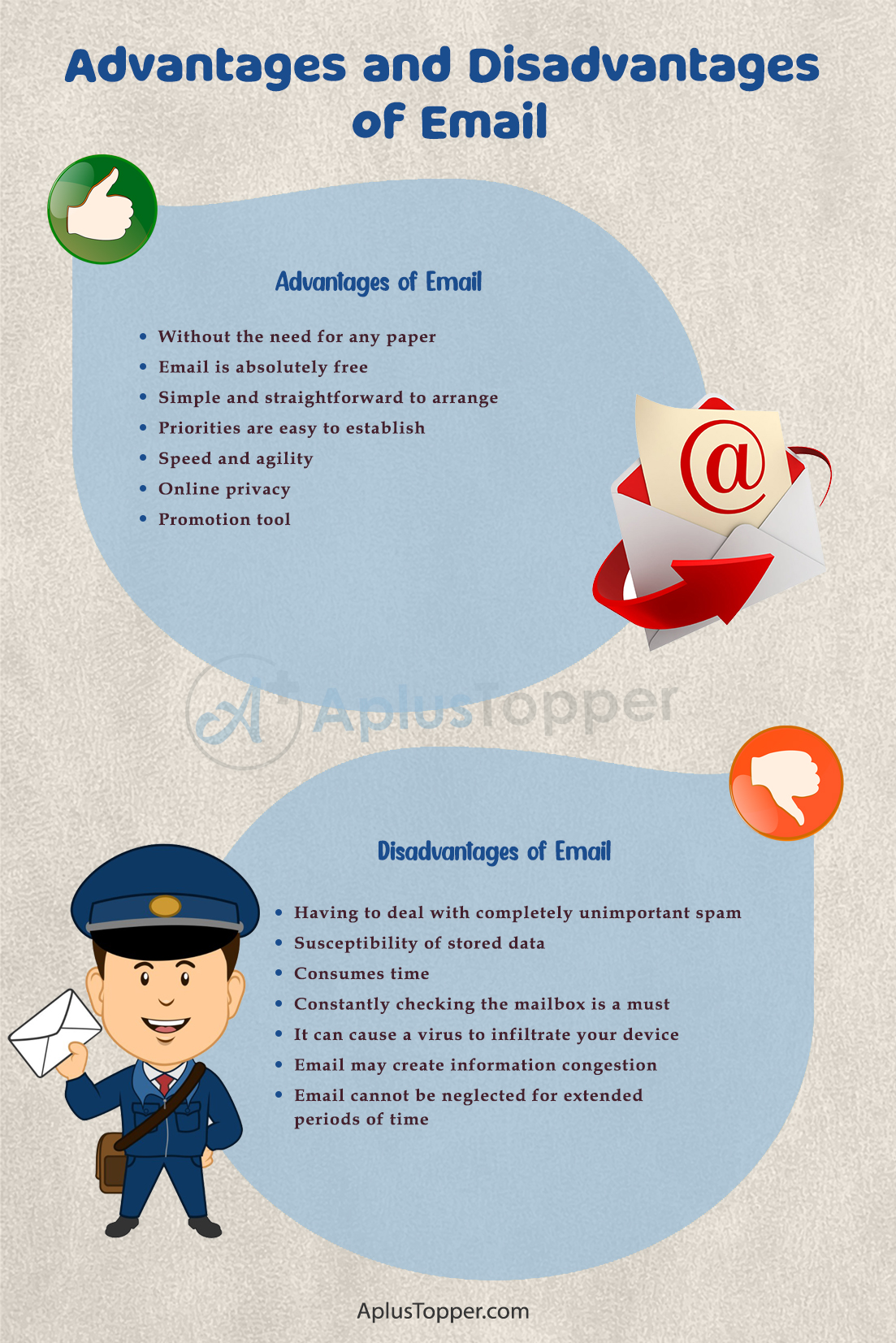 Advantages and Disadvantages of Email2
