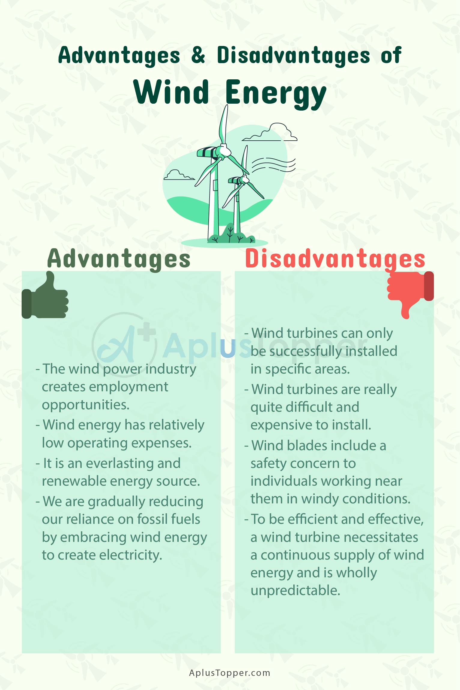 Advantages and Disadvantages of Wind Energy 1