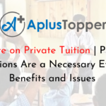 Debate on Private Tuitions