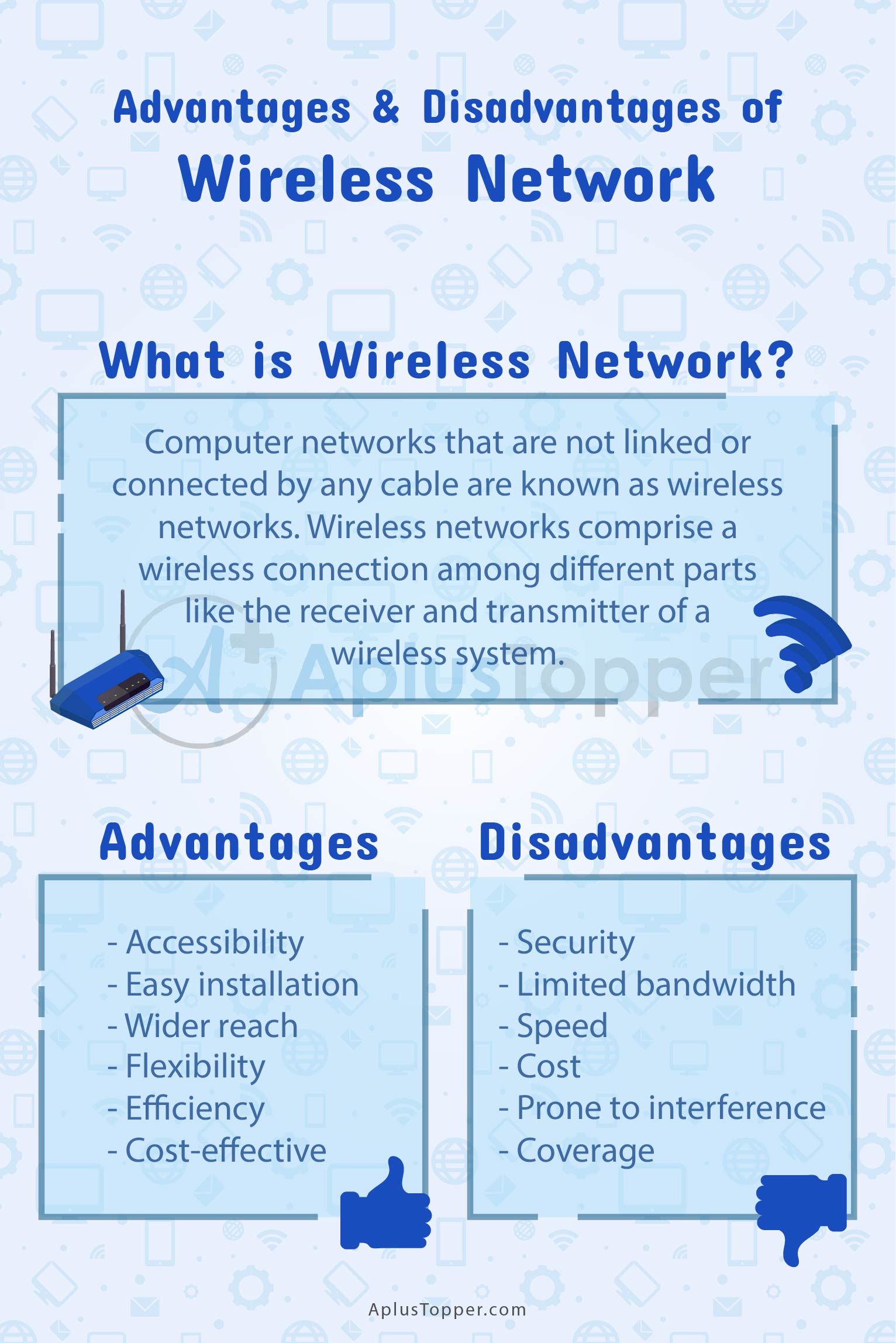 Wireless Network Advantages and Disadvantages 2