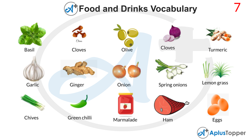 Food and Drinks Vocabulary Video