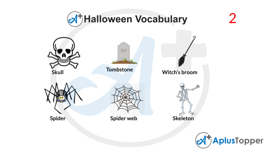 Hallowen Vocabulary With Images