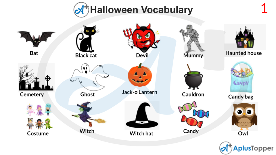 Hallowen Vocabulary