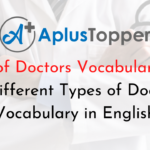 Types of Doctors Vocabulary