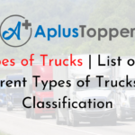 Types of Trucks and Classification