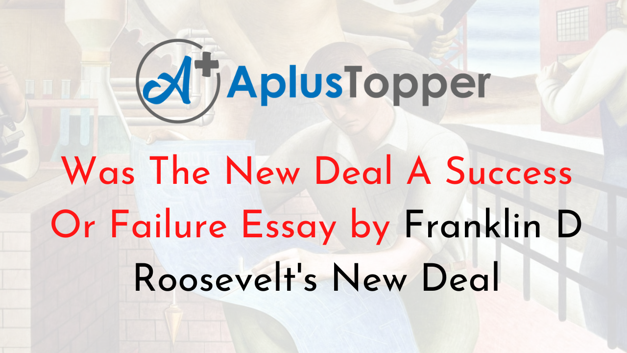 the new deal was a success essay