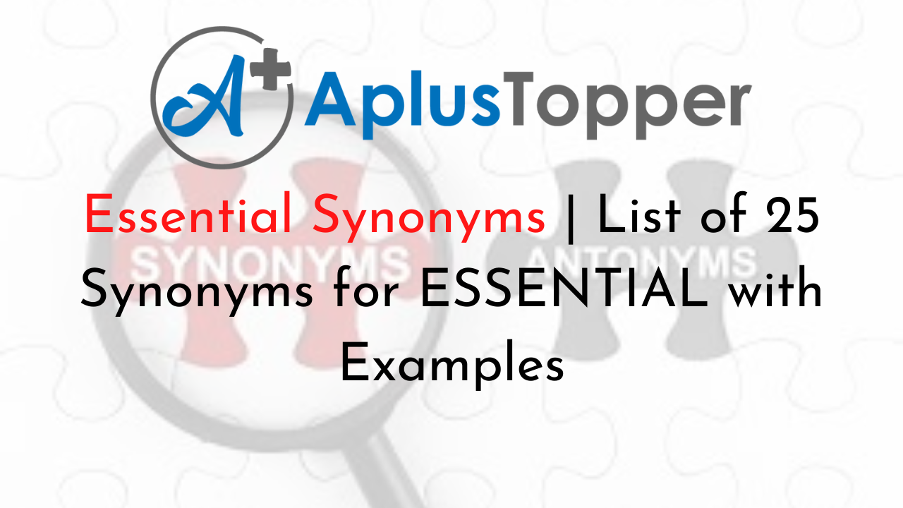 Overall Synonyms: List of 25 Examples
