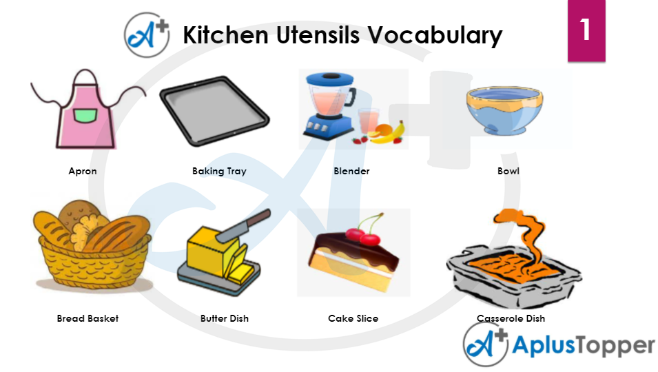 Kitchen Utensils Vocabulary English 1