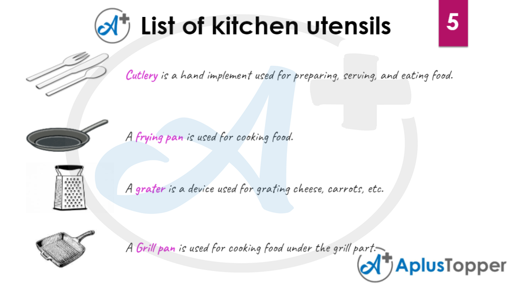 List of kitchen utensils 5