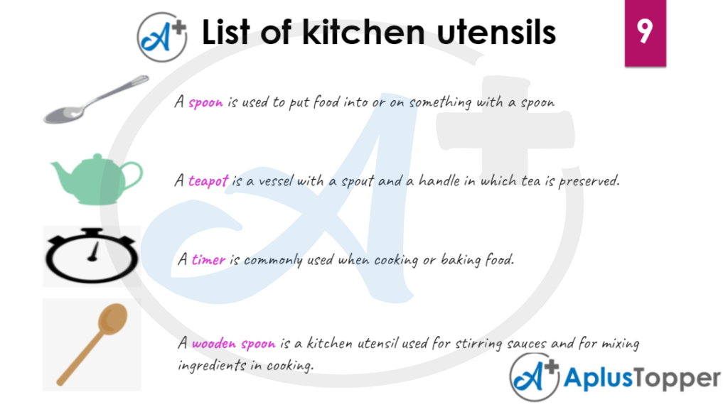 List of kitchen utensils 9