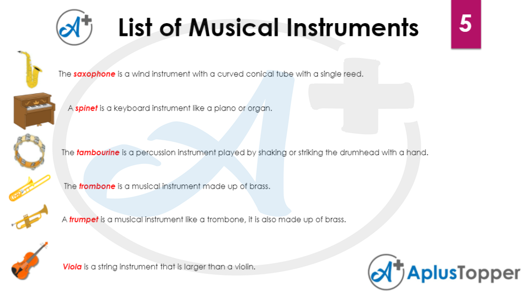 List of music instruments 5