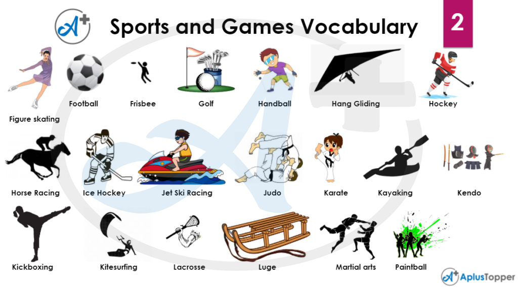 Sports and games vocabulary 2