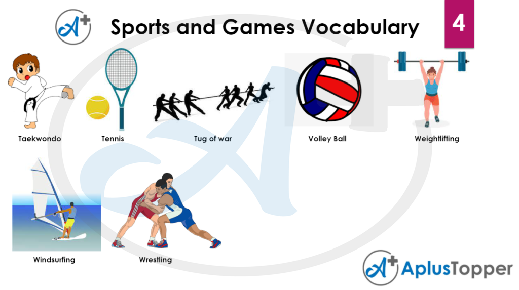 Sports and games vocabulary 4