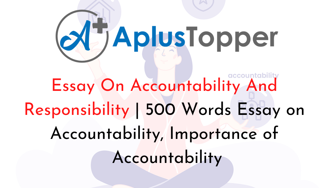 1500 word essay on accountability