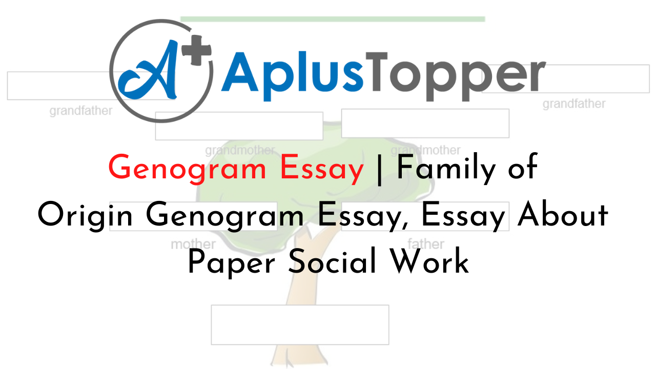 family genogram paper