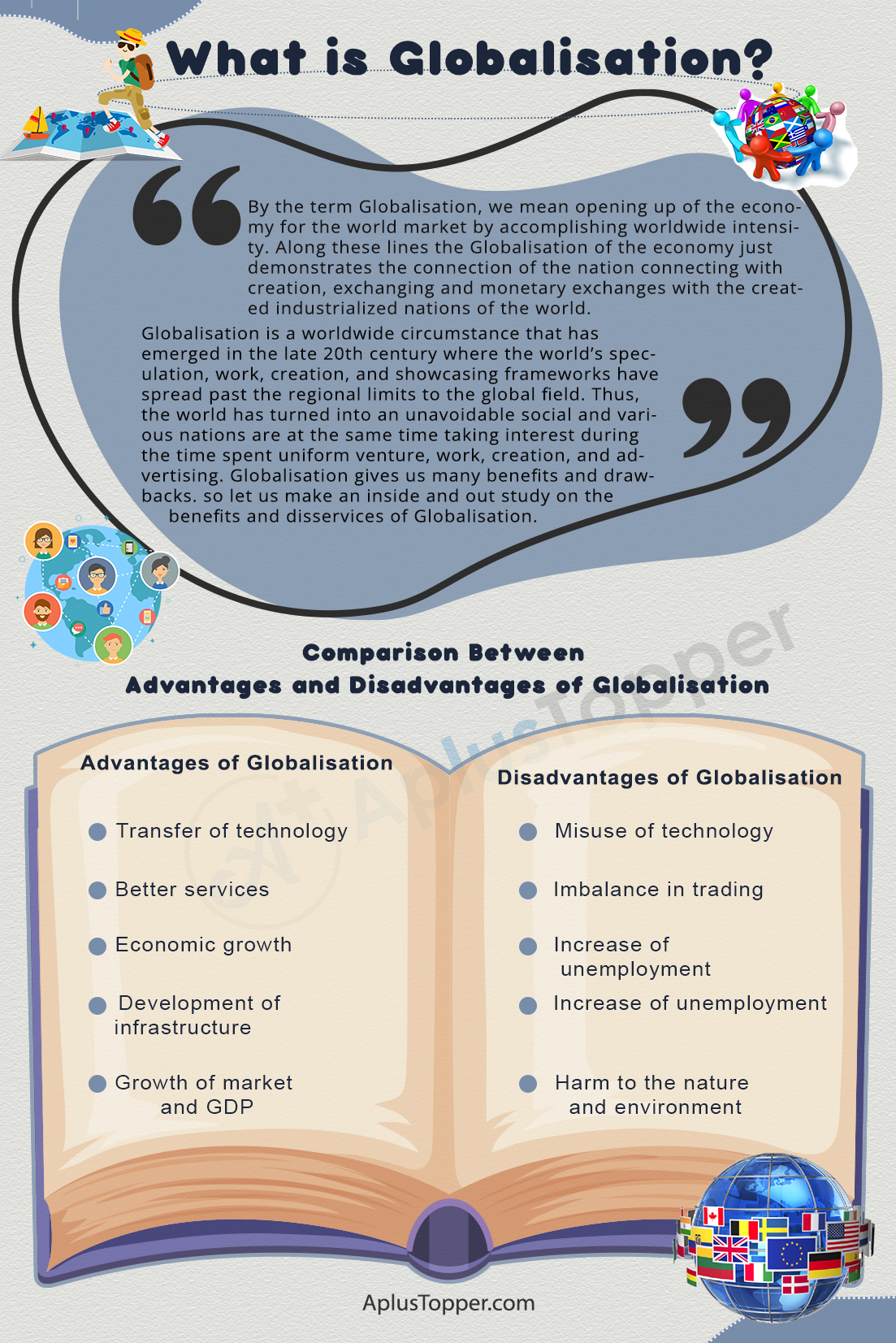 Advantages and Disadvantages of Globalisation 1