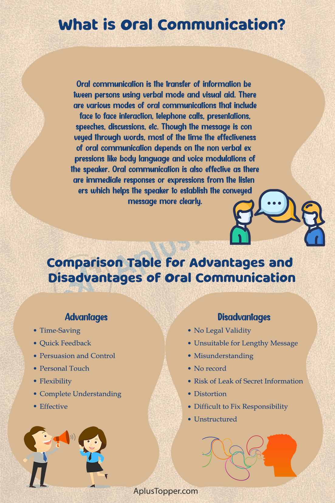 Advantages and Disadvantages of Oral Communication 1