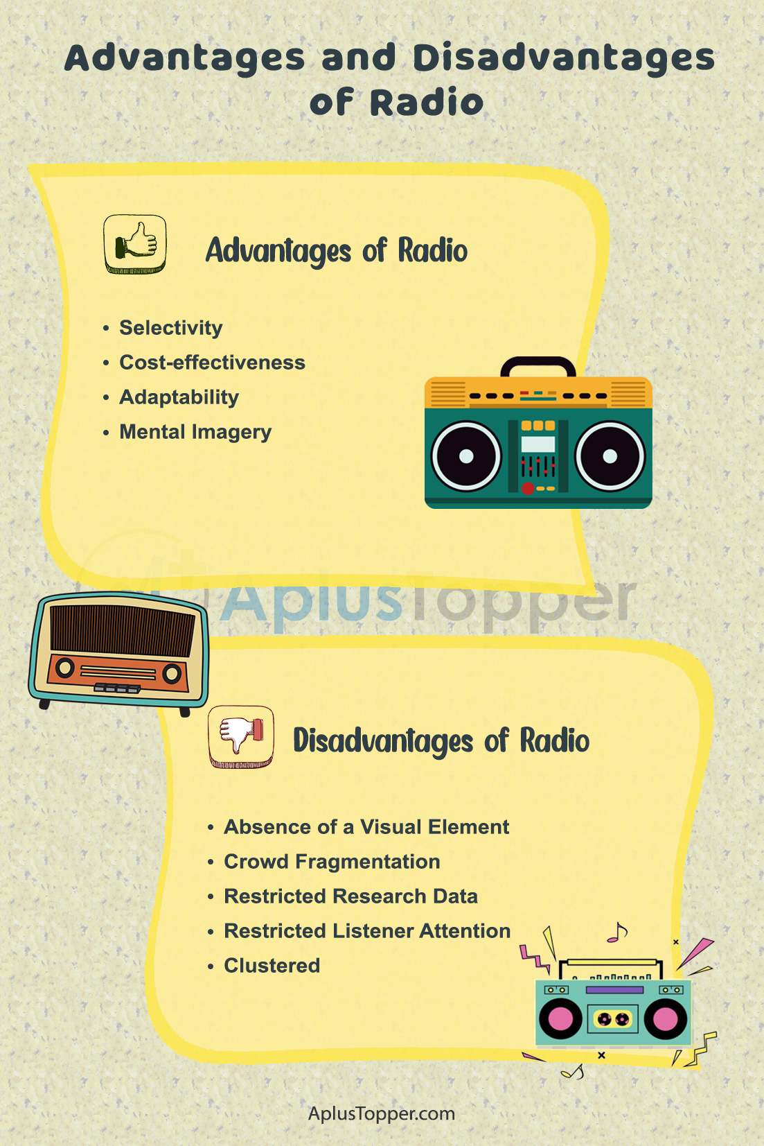 advantages of radio broadcasting