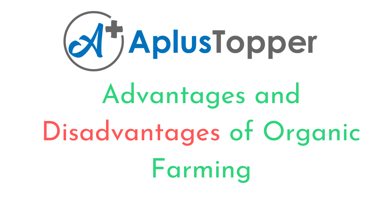 Advantages And Disadvantages Of Organic Farming | Meaning, Types, 9 Key Pros  & Cons of Organic Farming - A Plus Topper