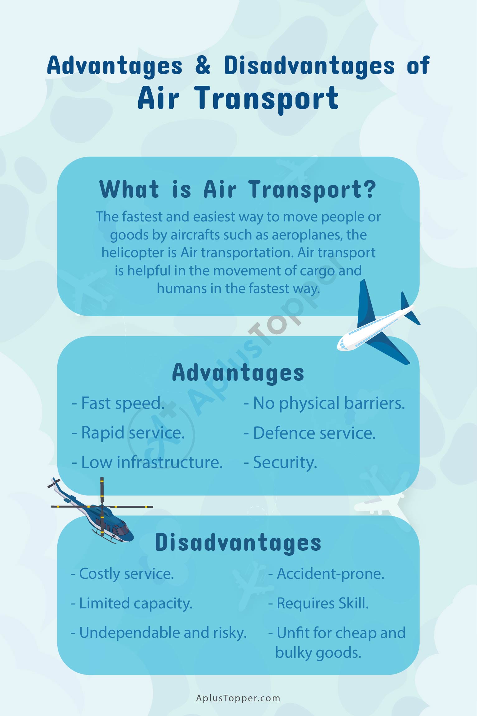 Advantages and Disadvantages of Air Transport 1