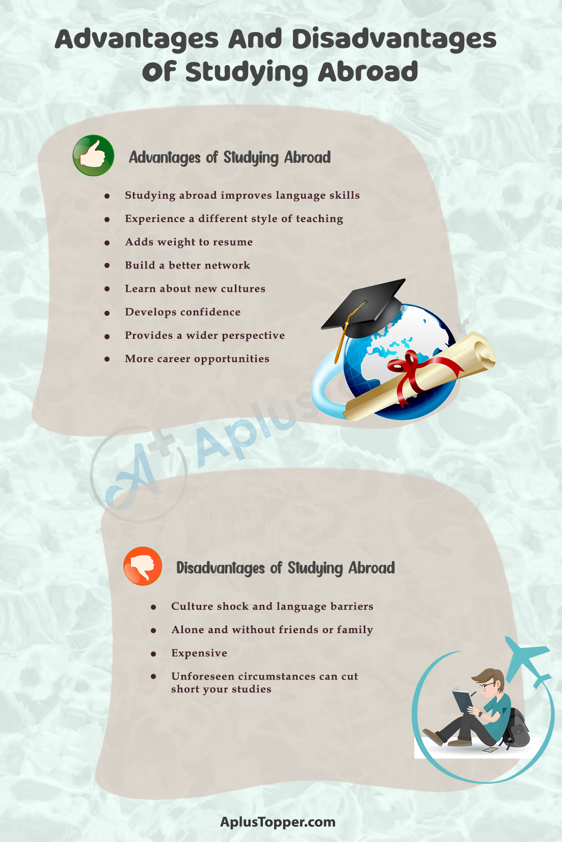 Advantages and Disadvantages of Studying Abroad 2
