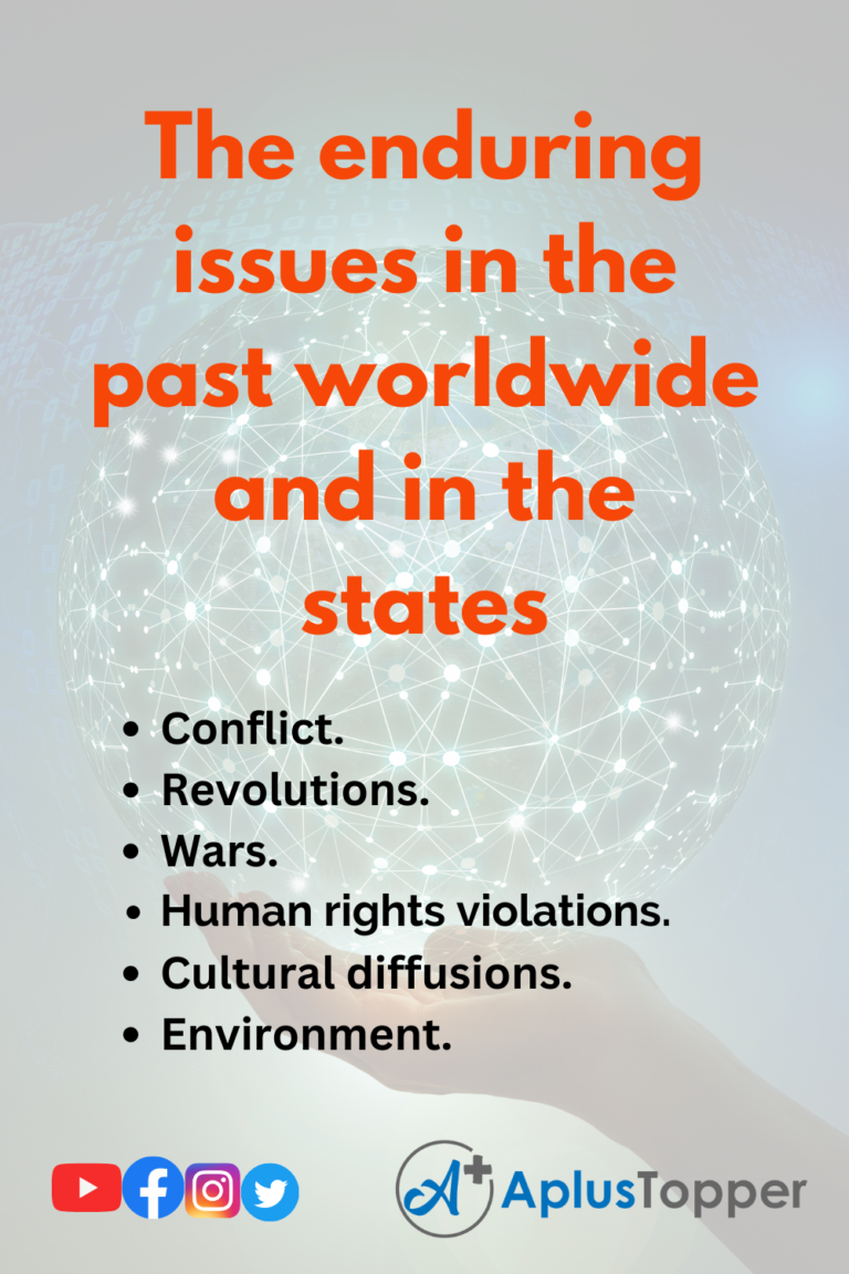 Enduring Issues Essay Essay On Enduring Issues Global History And
