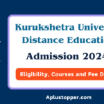 Kurukshetra University Distance Education