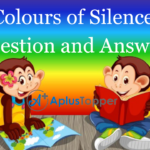 Colours of Silence Question and Answers