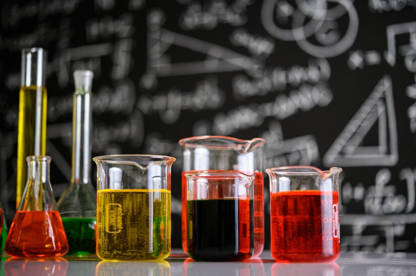 Explain four chemical properties of acid