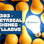 EE3303 - Electrical Machines - I Syllabus