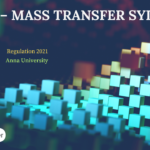 EL3491 – Mass Transfer Syllabus